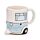 Tazza in Ceramica a Forma di Caravan - Campeggio - Home Is Where You Park It