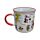 Tazza in Porcellana con Bordo Arrotondato - Cavalieri & Draghi 