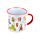 Tazza in Porcellana con Bordo Arrotondato - Cavalieri & Draghi 