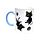 Tazza in Porcellana - Lucky il Gatto Nero