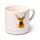 Set Tazza in Porcellana e Sottobicchiere/Coperchio - Cervo Selvatico JAN PASHLEY