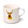 Set Tazza in Porcellana e Sottobicchiere/Coperchio - Cervo Selvatico JAN PASHLEY