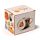 Set Tazza in Porcellana e Sottobicchiere/Coperchio - Zucca