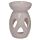 Brucia Essenze in Ceramica con ritagli a forma di goccia - Bianco