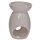 Brucia Essenze in Ceramica con ritagli a forma di goccia - Bianco