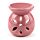 Mini Brucia Essenze in Ceramica con Lavorazione a Forma di Fiore - 7.5 cm