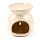 Mini Brucia Essenze in Ceramica con Lavorazione a Forma di Fiore - 7.5 cm