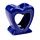 Brucia Essenze in Ceramica Luminoso a forma di Cuore