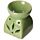 Brucia Essenze in Ceramica Luminoso Foglie