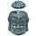 Brucia Essenze in Ceramica a Forma di Testa di Buddha Thailandese