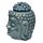 Brucia Essenze in Ceramica a Forma di Testa di Buddha Thailandese
