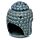 Brucia Essenze in Ceramica a Forma di Testa di Buddha Thailandese
