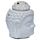 Brucia Essenze in Ceramica a Forma di Testa di Buddha Thailandese