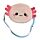 Borsa a Tracolla in Peluche - Maddie, l'Axolotl - Animali Dolci
