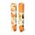 Tubo con Matite Colorate - Grande - 12 pezzi - Zucca