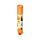 Tubo con Matite Colorate - Grande - 12 pezzi - Zucca