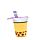 Astuccio Estendibile in Tela - Boba, il Bubble Tea - Foodiemals