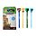 Set di 4 Penne Cancellabili con Copripenna in Silicone - Stile Chibi - Minecraft