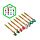 Set di 8 Penne Cancellabili con Copripenna in Silicone - Oggetti - Minecraft