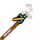 Set di 8 Penne Cancellabili con Copripenna in Silicone - Oggetti - Minecraft