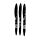 Set di 3 Penne in Plastica Riciclata RABS - Gothica