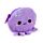 Mini Portamonete con Rivestimento in Peluche - Oceano - Animali Dolci