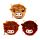 Mini Portamonete con Rivestimento in Peluche - Bue Scozzese