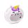Mini Portamonete con Rivestimento in Peluche - Unicorno - Animali Dolci 