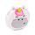Mini Portamonete con Rivestimento in Peluche - Unicorno - Animali Dolci 