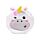 Mini Portamonete con Rivestimento in Peluche - Unicorno - Animali Dolci 