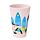 Set di 4 Bicchieri da Picnic in rPET 450ml - Waves - Volkswagen T1