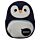 Zainetto in Peluche - Pinguino - Animali Dolci