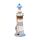 Decorazione Nautica - Faro con Stella Marina Azzurra e Rete