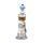 Decorazione Nautica - Faro con Stella Marina Azzurra e Rete