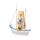 Decorazione Nautica - Barca a Vela con Stella Marina Azzurra