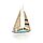 Decorazione Nautica - Barca a Vela con Vela ad Ancore