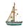 Decorazione Nautica - Barca a Vela con Conchiglie