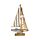 Decorazione Nautica - Barca a Vela con Vera a Righe