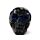 Teschio Decorativo con Effetto Caverna di Cristallo - Nero