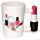 Tazza in Ceramica con Manico a Forma di Rossetto