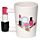 Tazza in Ceramica con Manico a Forma di Rossetto