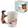 Tazza in Ceramica con Manico a Forma di Bassotto HOT DOG
