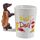 Tazza in Ceramica con Manico a Forma di Bassotto HOT DOG