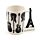 Tazza in Ceramica con Manico a Forma di Chitarra - Rock