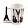 Tazza in Ceramica con Manico a Forma di Chitarra - Rock