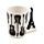 Tazza in Ceramica con Manico a Forma di Chitarra - Rock