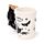 Tazza in Ceramica con Manico a Forma di Pipistrello
