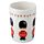 Tazza in Ceramica con Manico a Forma di Guardia Reale