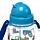 Borraccia per Bambini con Cannuccia 450ml - Trattori