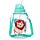 Borraccia per Bambini con Cannuccia 450ml - Animali - Zooniverse